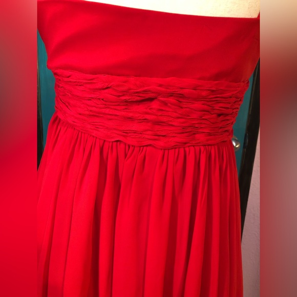 Vintage Red Rose Sleeveless Dress 💋 - Picture 14 of 16